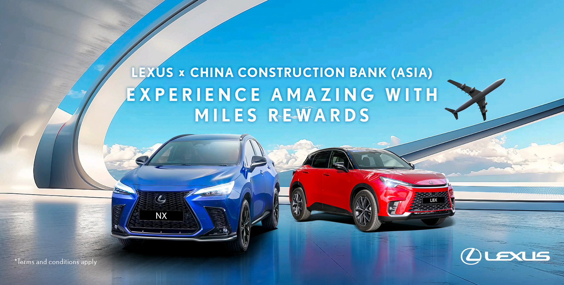 LEXUS x 中國建設銀行(亞洲) 凌駕奢華飛行獎賞